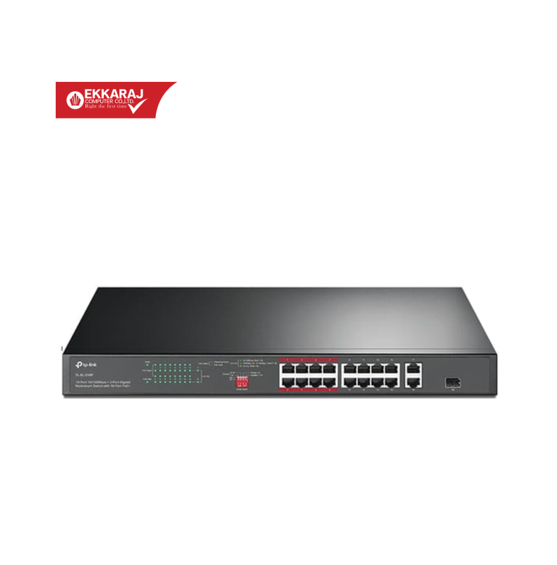 Ekkaraj Computer product switch-tp-link-tl-sl1218p-rackmount-switch-16-port-poeplsl1sfp-and-2g-TA2jt