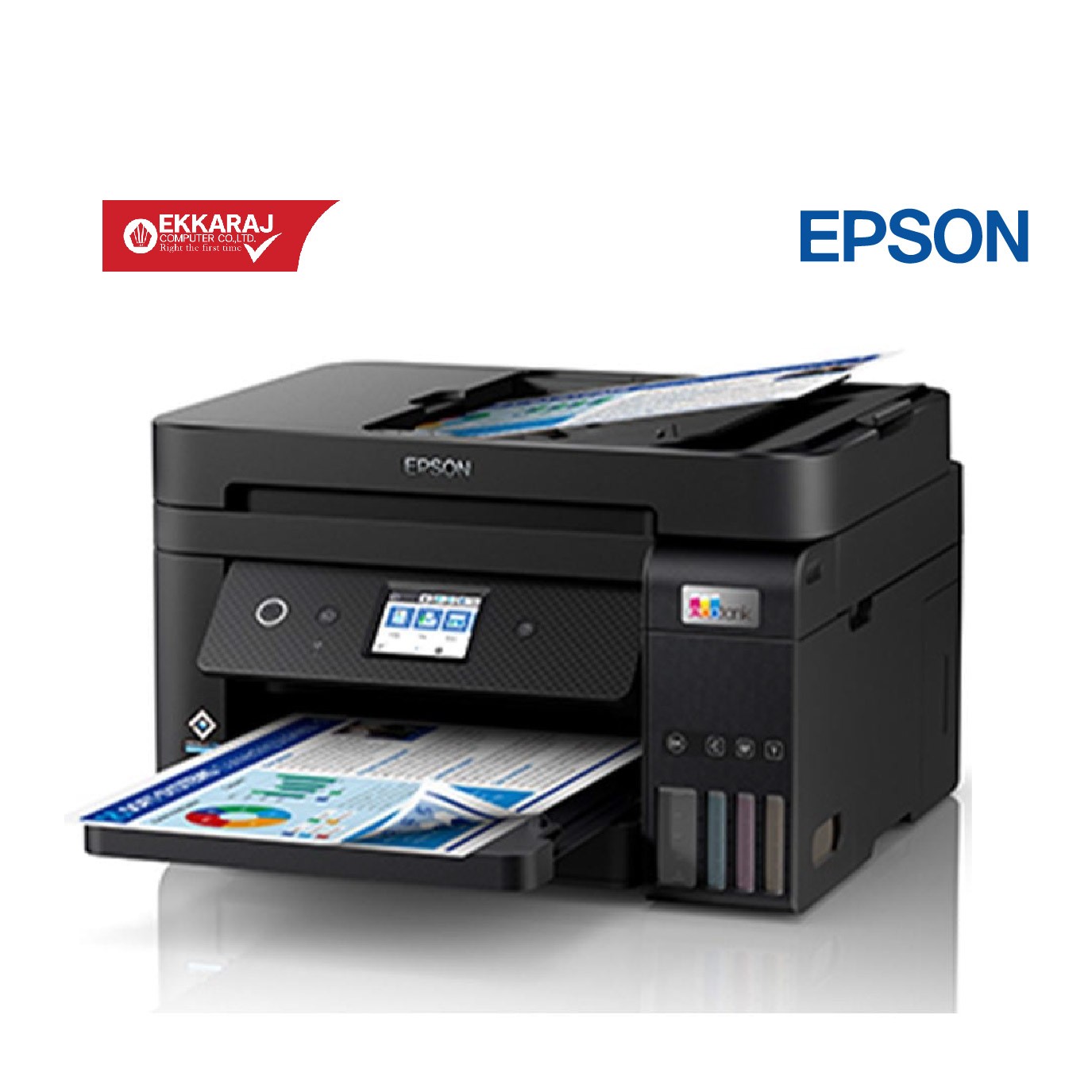 Ekkaraj Computer product เครื่องปริ้น-epson-inkjet-printer-tank-l6290-fax-psc-wi-fi-direct-with-adf-duplex-ep0413-ekc-66oP9