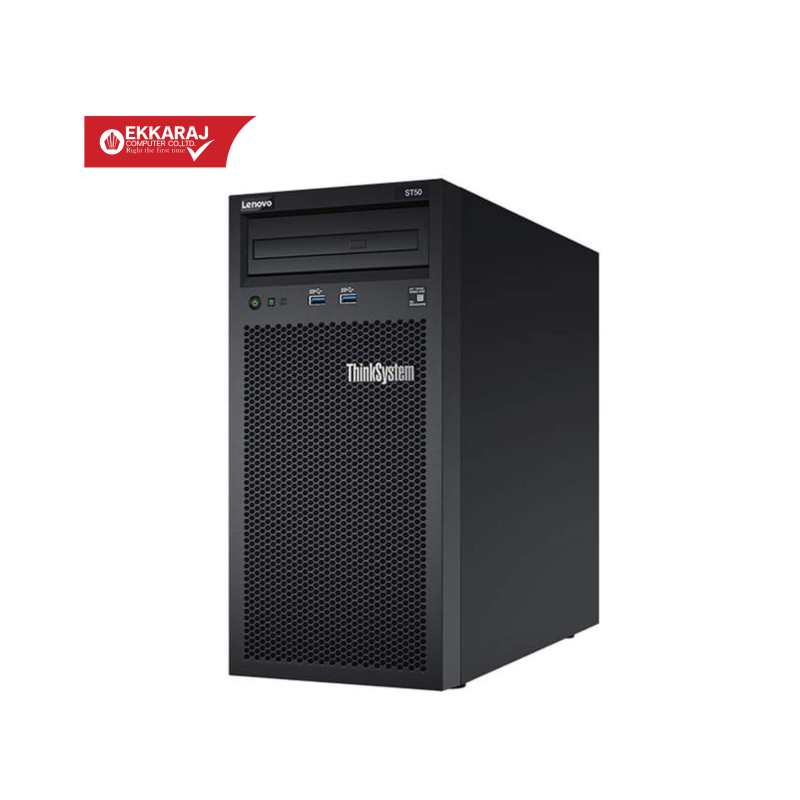 Ekkaraj Computer product server-lenovo-7y48s0r400-thinksystem-st50-xeon-e-2224gsl4-coressl8gbsl1tb-MnJZ8