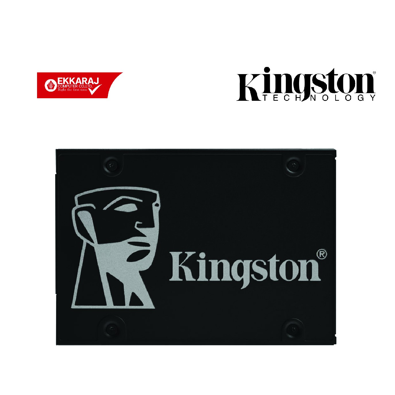 Ekkaraj Computer product เอสเอสดี-kingston-skc600sl512g-ssd-sata-sl-ekc-sl-kt0375-70Tzg