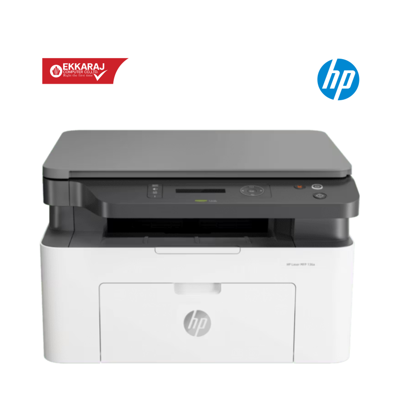 Ekkaraj Computer product hp-เครื่องพิมพ์-laserjet-mfp-136a-printer-ot2bp