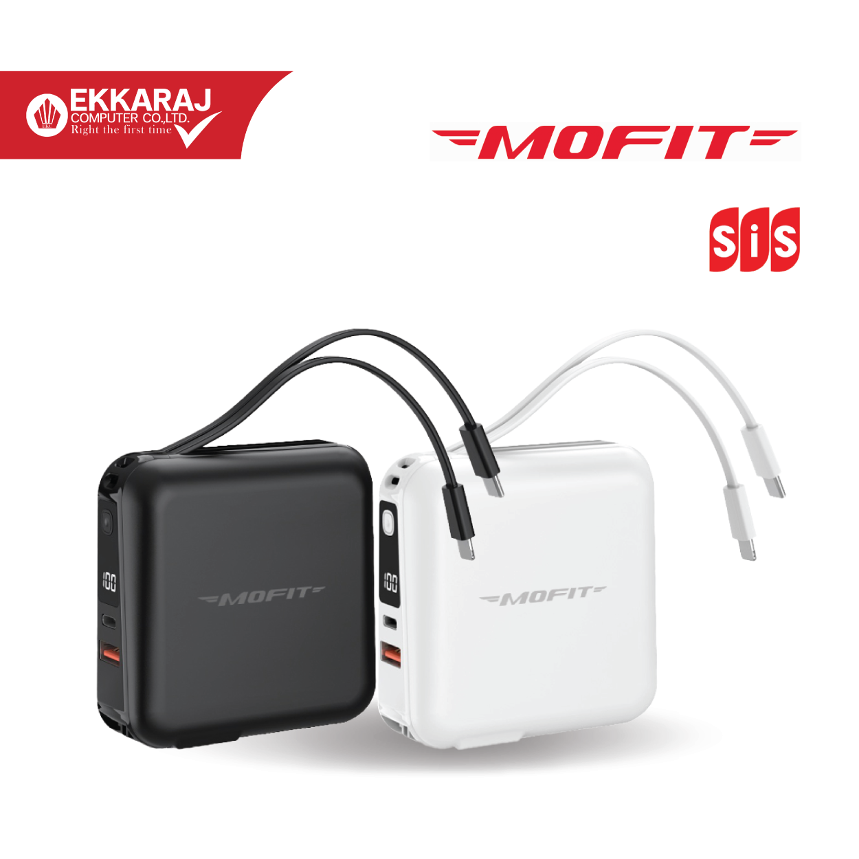 Ekkaraj Computer product แบตเตอรี่สำรอง-mofit-build-in-powerbank-m15-15000mahslmft-8859531903005slmft-8859531902992slsis-JAH6t