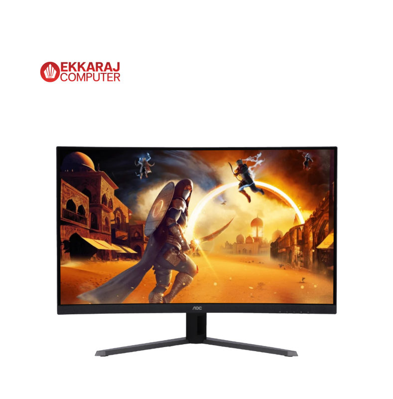 Ekkaraj Computer product monitor-aoc-cu34g4zsl67-34slvahdmidpsl2ksl240hzslcurve-PzomX