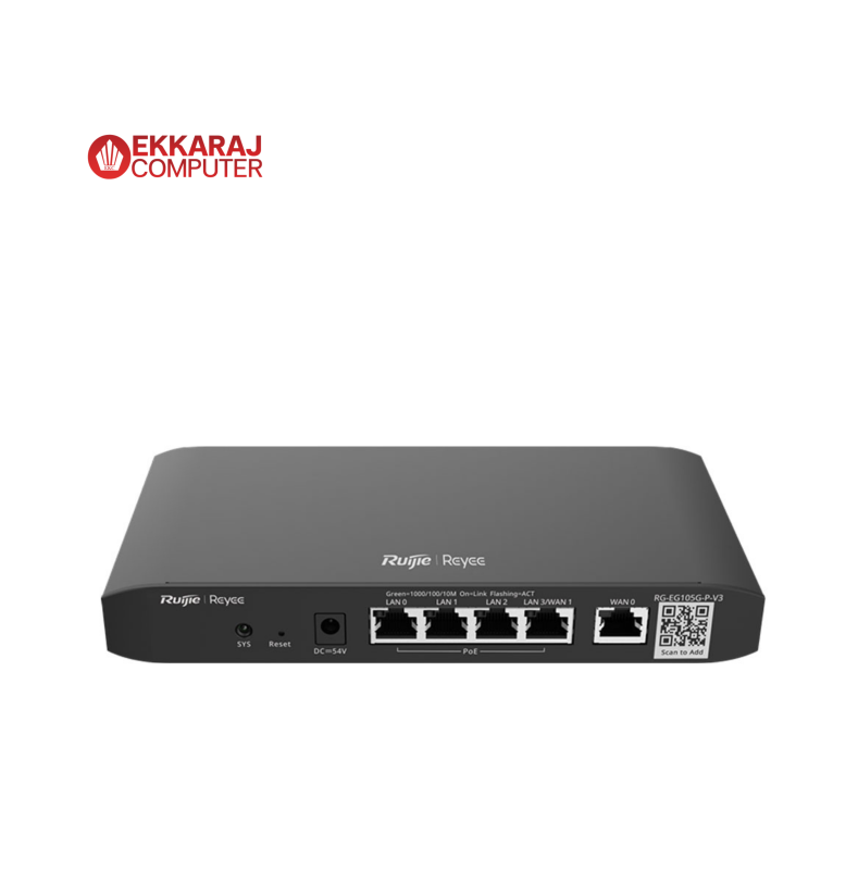 Ekkaraj Computer product router-reyee-rg-eg105g-p-v3-cloud-managed-poe-U8KjE