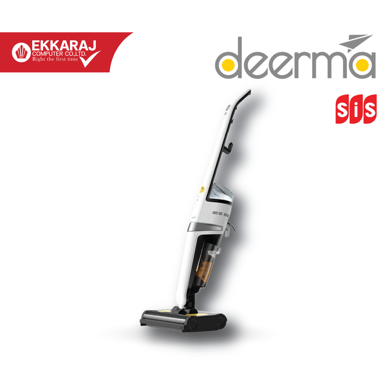 Ekkaraj Computer product เครื่องดูดฝุ่น-deerma-dry-and-wet-vacuum-cleaner-vx20sldrm-vx20-oslsis-oZmAT