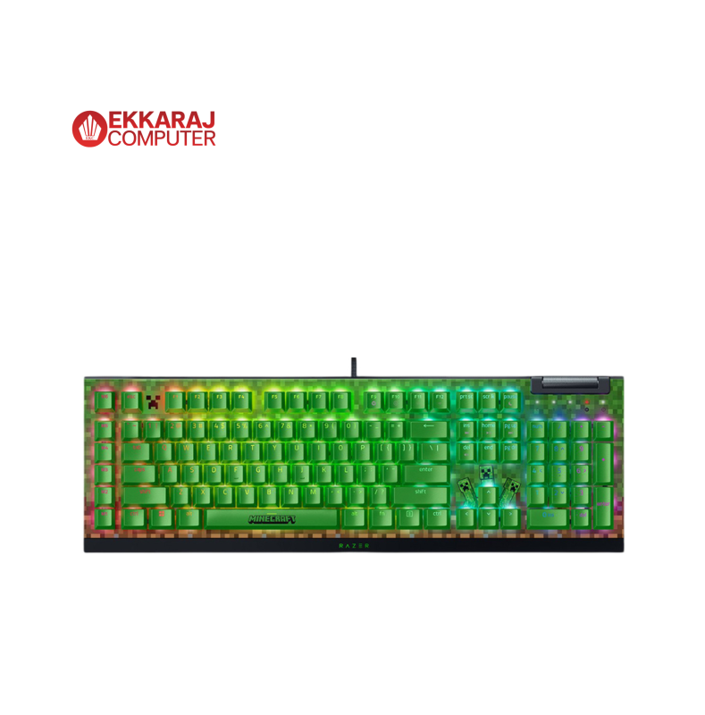 Ekkaraj Computer product keyboard-razer-blackwidow-v4-x-minecraft-edition-razer-green-switch-chroma-rgb-en---green-0NyFn