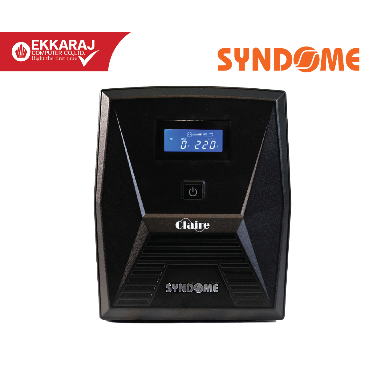 Ekkaraj Computer product เครื่องสำรองไฟ-ups-syndome-claire-1500-1500vasl900w-2QG6I