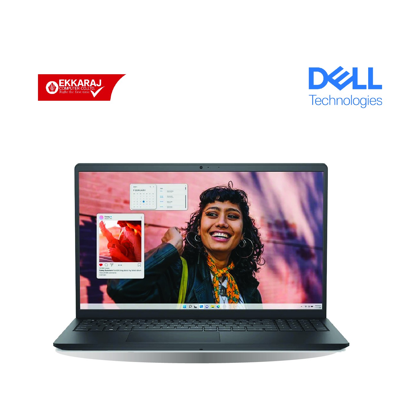 Ekkaraj Computer product โน๊ตบุ๊ค-notebook-dell-inspiron-3530-in3530v84rm001ogth-carbon-black-den499-ekc-ku8kP