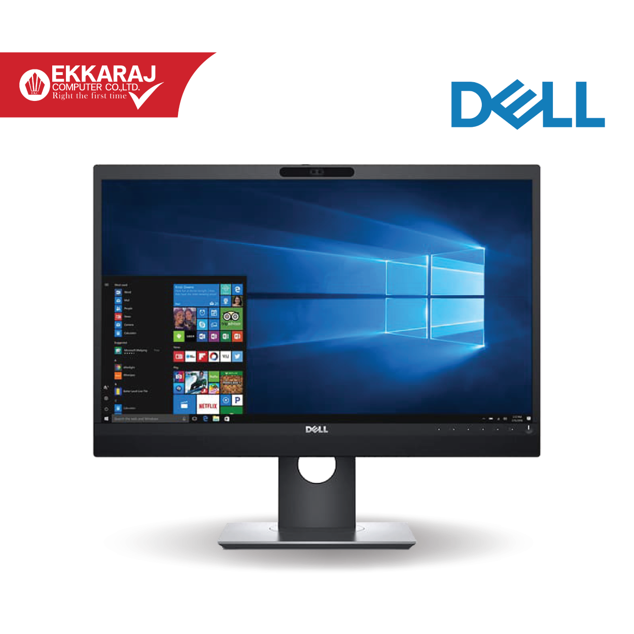 Ekkaraj Computer product จอมอนิเตอร์-monitor-dell-p2418hzm---238-fhd-video-comferencesldem031slekc-to24d