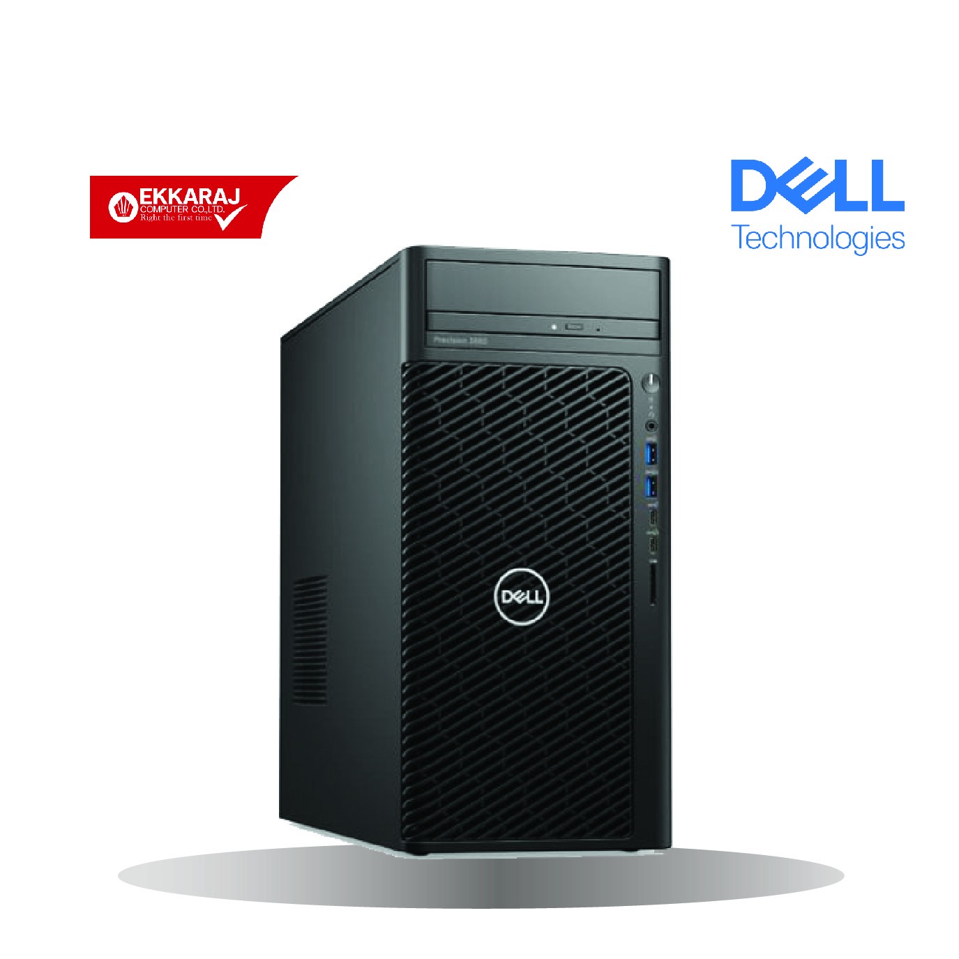 Ekkaraj Computer product คอมพิวเตอร์-snst366011-workstation-dell-precision-3660-mt-i7-13700sl--dew201-sl-ekc-smqim