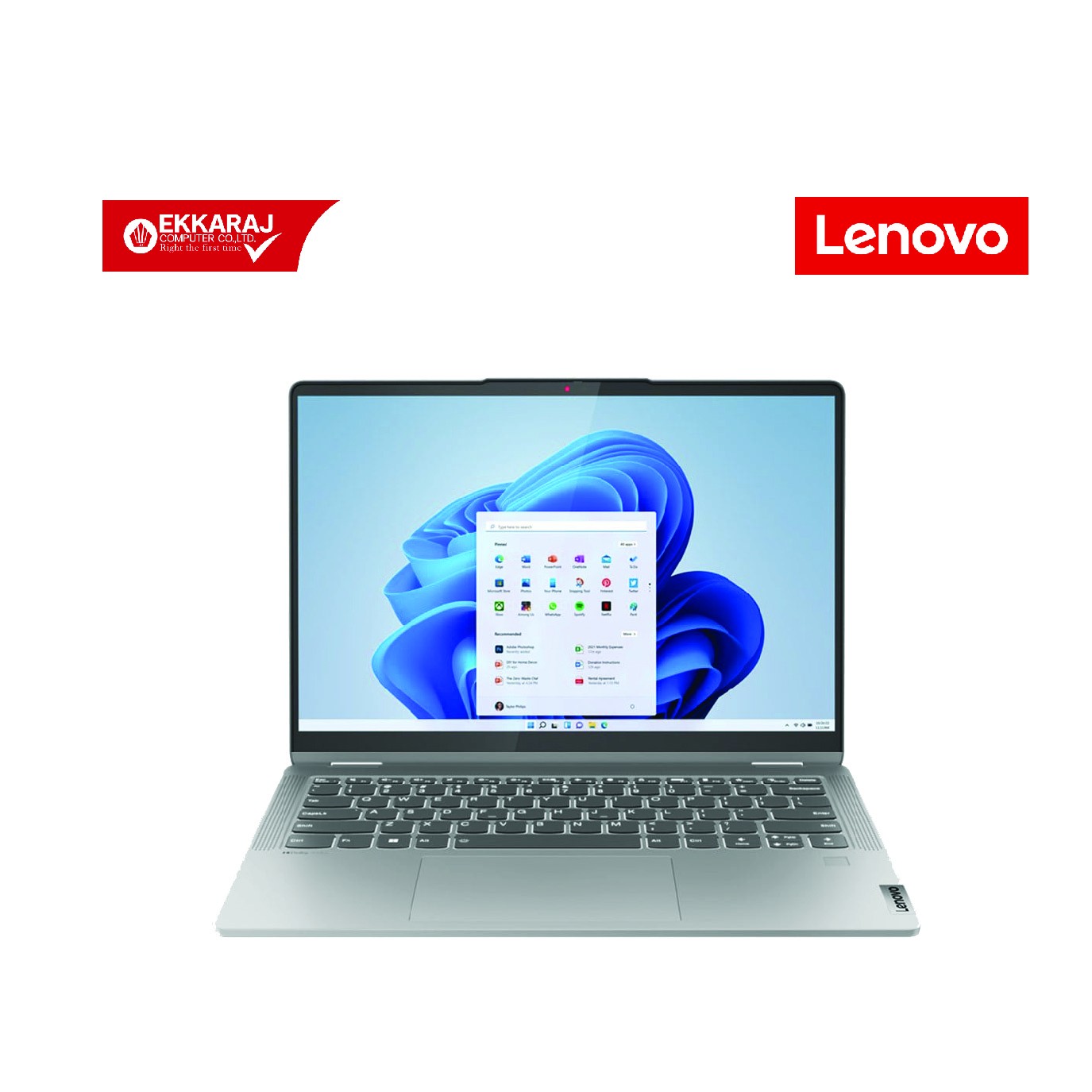 Ekkaraj Computer product โน๊ตบุ๊ค-lenovo-ideapad-flex-5-14iru8-82y0006bta-sl-le1211-sl-ekc-fnQRw