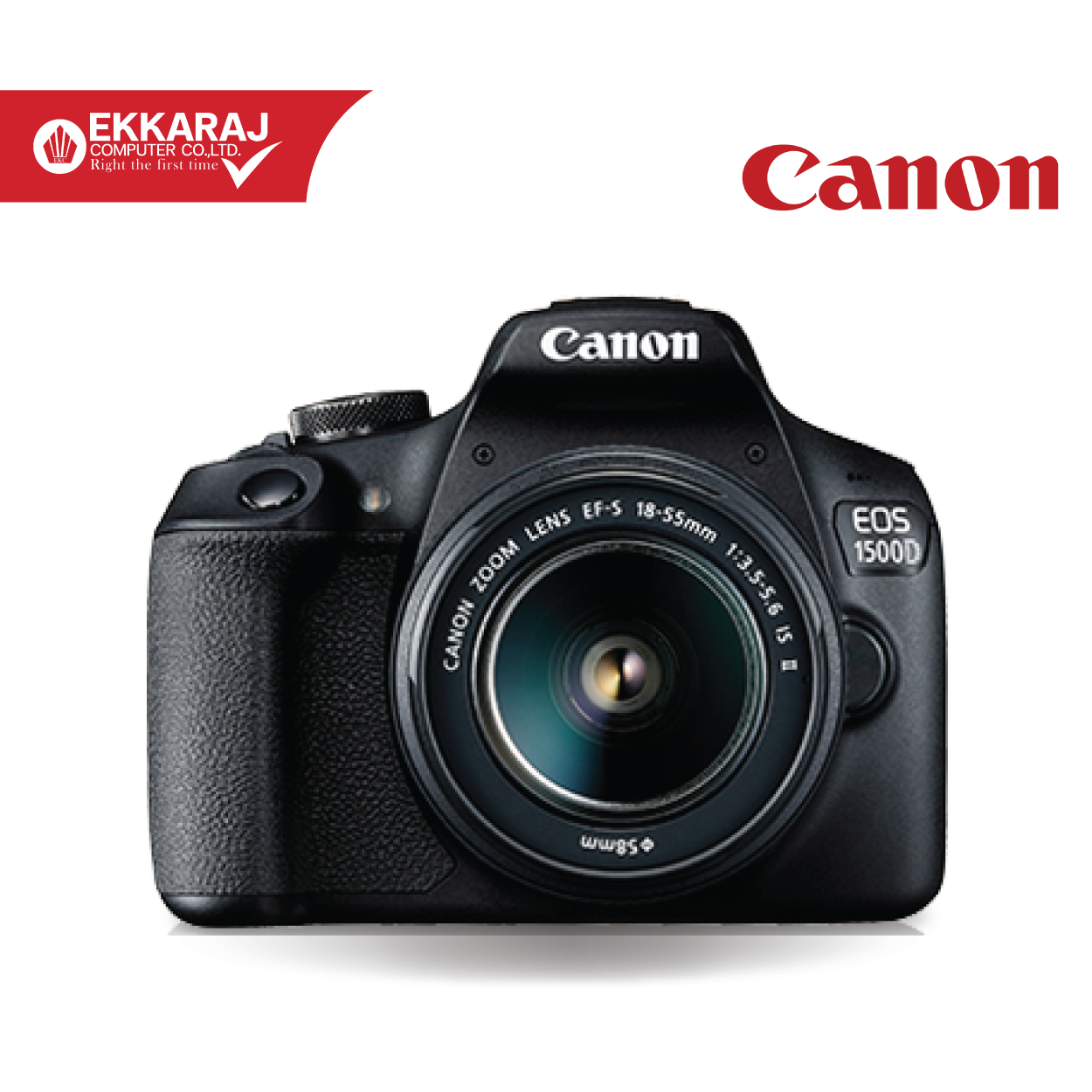 Ekkaraj Computer product กล้องถ่ายรูป-canon-eos-1500d-kit-wsl18-55-is-iislcnn-2729c006aaslsis-8BT0t