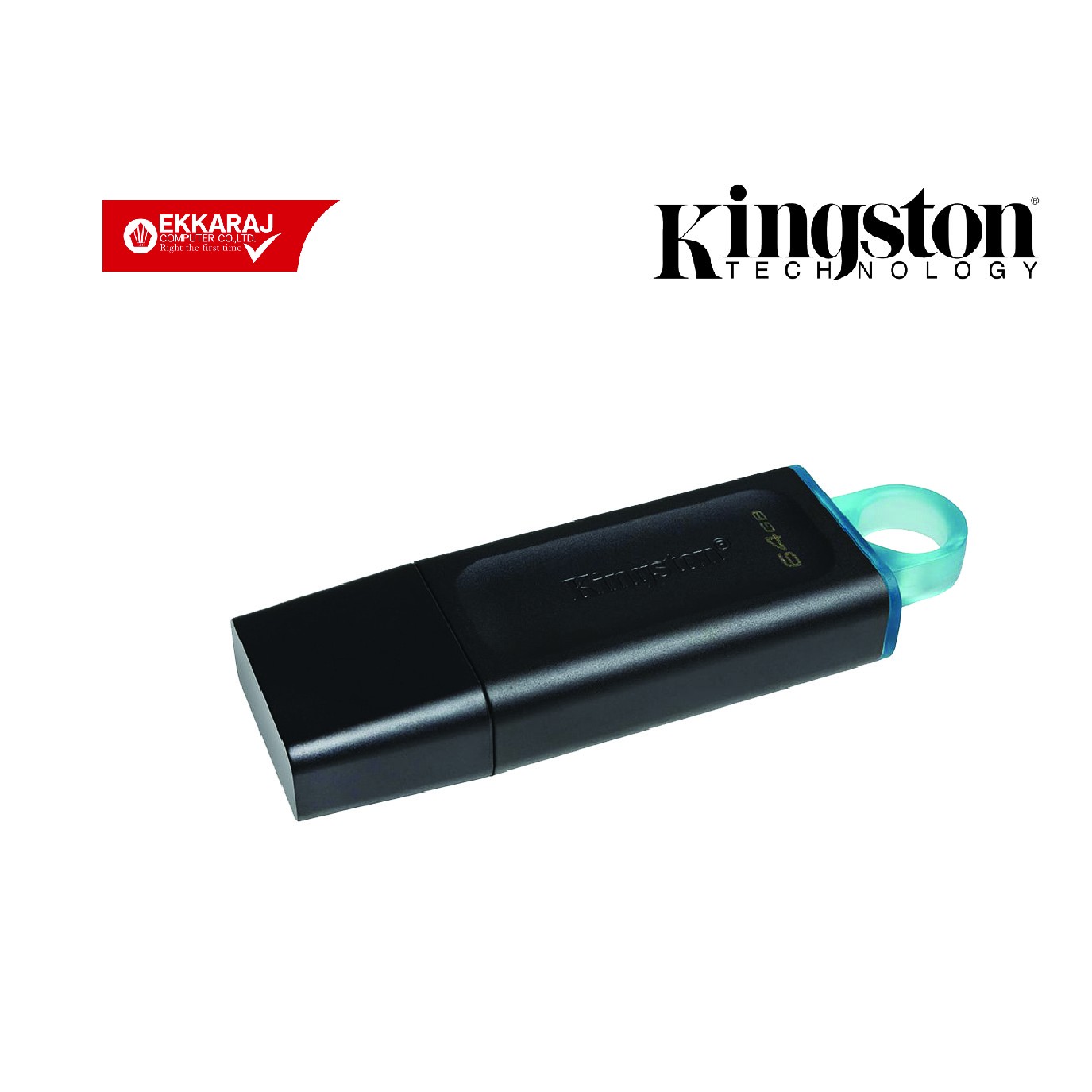 Ekkaraj Computer product flash-drive-แฟลชไดร์ฟ-kingston-data-traveler-exodia-dtxsl64-sl-ekc-sl-kt0389-DJRQc