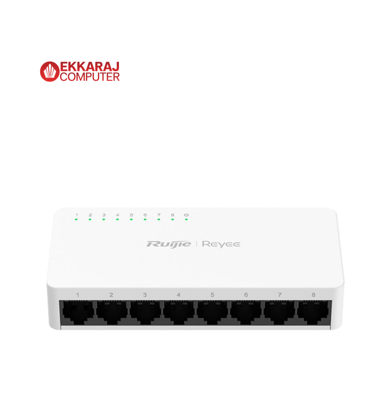 Ekkaraj Computer product switch-reyee-rg-es08g-l-8-port-rj45-ports-plastic-case-mAxFK
