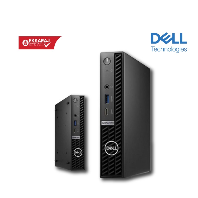 Ekkaraj Computer product คอมพิวเตอร์-dell-desktop-pc-optiplex-5000-micro-slsns50mc051sl-i5-12500tsl8gbsl1tb-pl-256gb-ssdslwin11pro-de4213-ekc-3VG7S