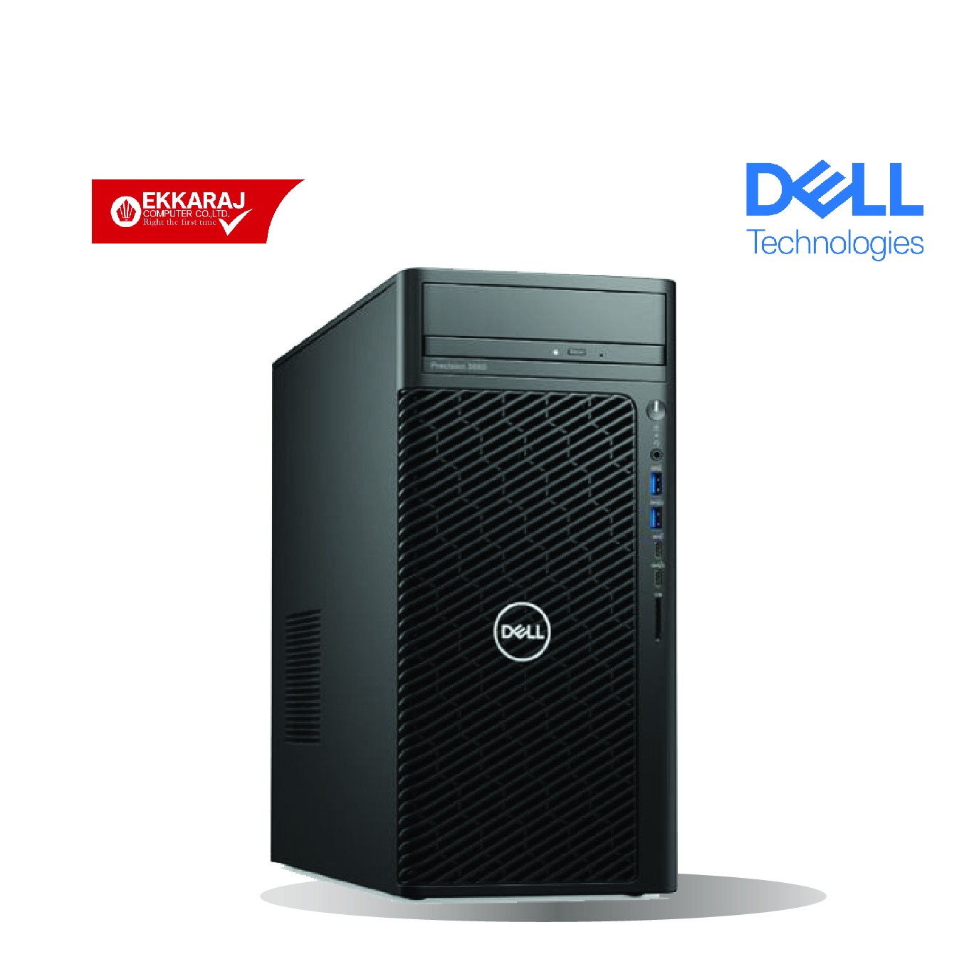 DELL 即使用可 Precision 3660 Tower i7-13700K คอมพิวเตอร์ (SNST366013) Workstation Dell Precision 3660 MT