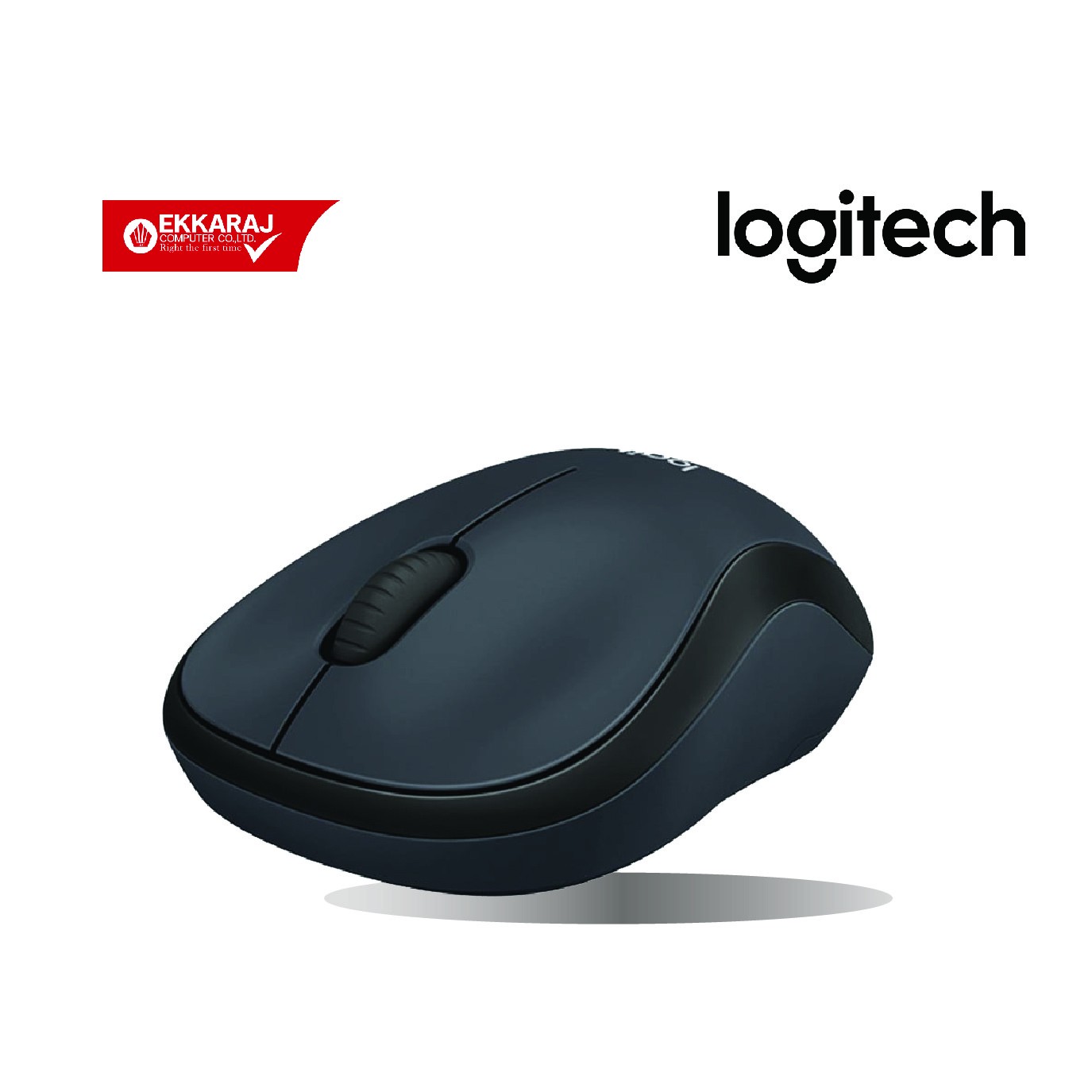 Ekkaraj Computer product เมาส์ไร้สาย-logitech-wireless-mouse-m221-sl-ekc-sl-log090-bpq0T