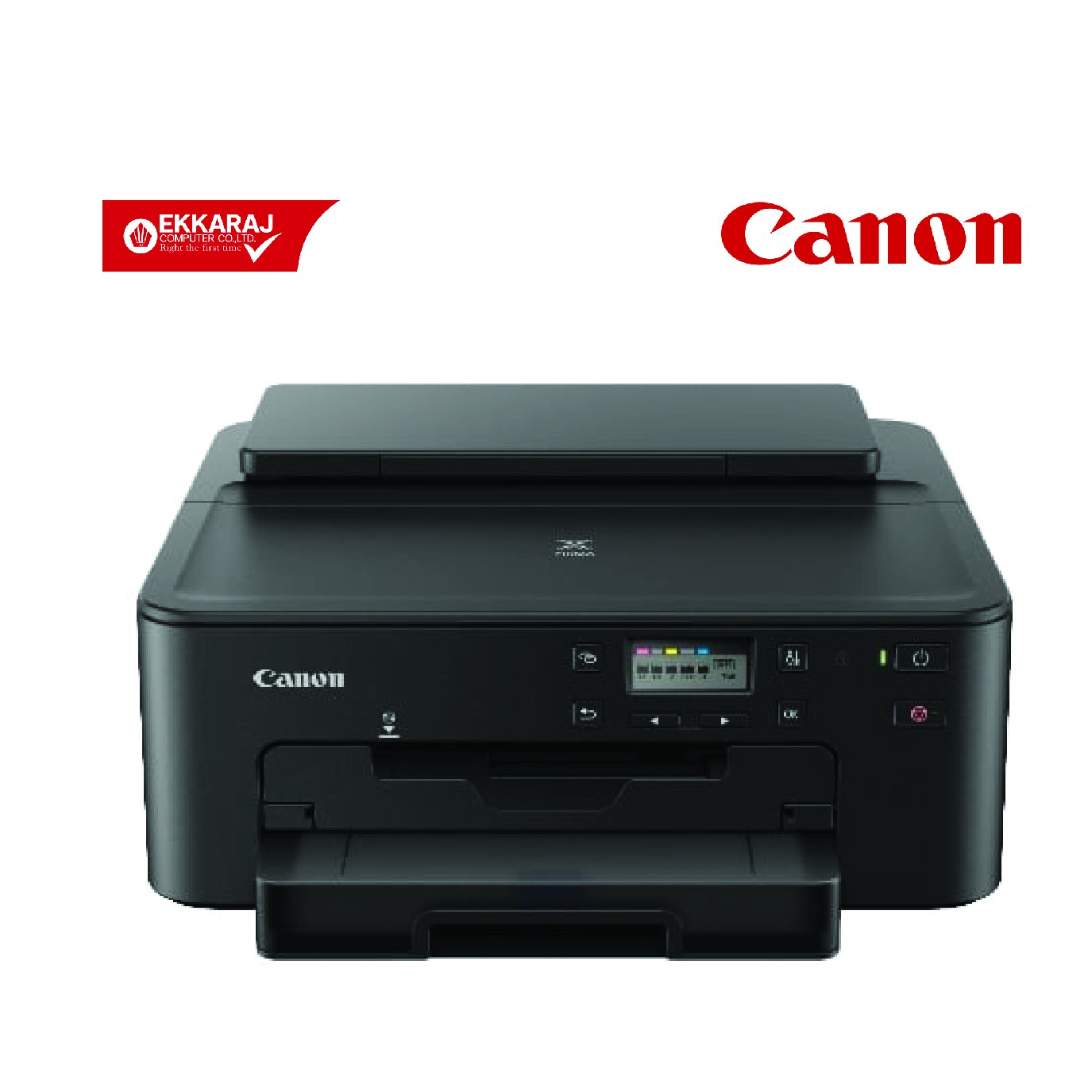 Ekkaraj Computer product เครื่องพิมพ์-printer-canon-pixma-ts707-inkjet-printer-black-can411-ekc-w6EMq